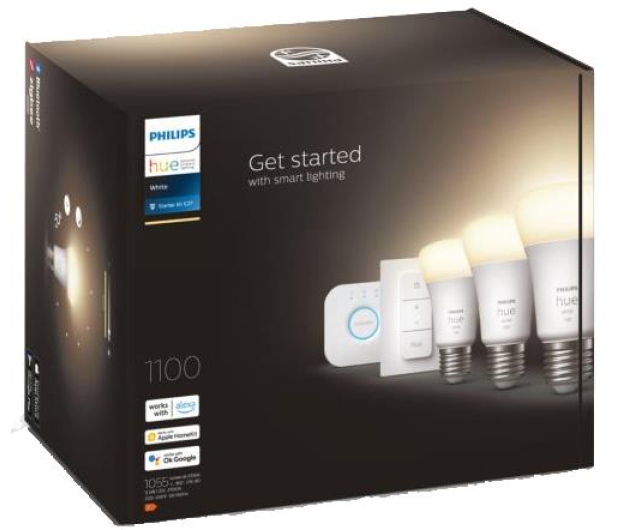 Philips Hue White Zestaw startowy 3xE27 1100lm 8719514289130 - 702339 - zdjęcie 3
